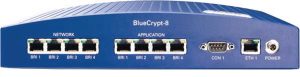 BlueCrypt 8 hardware basierende Verschlüsselung mit wechselnden Schlüsseln während einer Verbindung